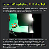 HappySoda » Figure On Cheap Lighting II: Blocking Light