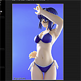 figuephoto SEGA ～ MELTY BLOOD Act Cadenza EX サマービーチフィギュア Vol.2 シオン ～