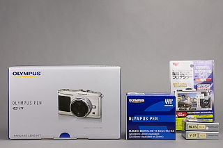 [買い物] OLYMPUS PEN E-P1 パンケーキキット ＋ ED14-42mm