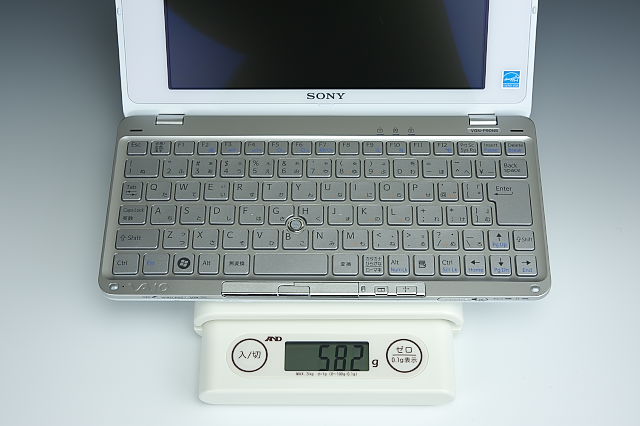 [PCレビュー] SONY VAIO Type P (VGN-P90NS)