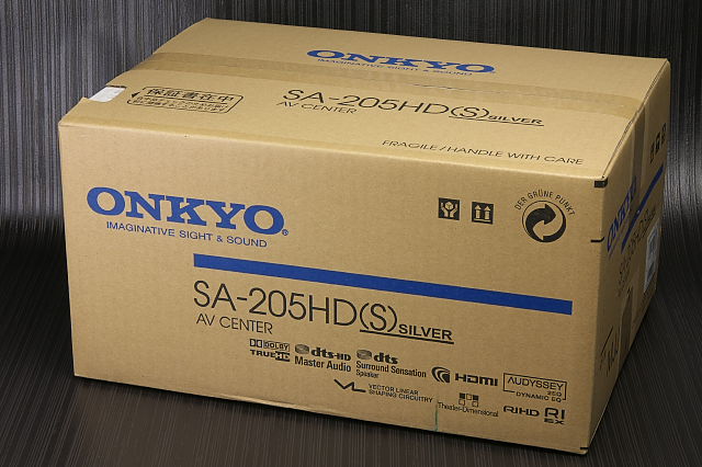 [AVレビュー] ONKYO AVセンター SA-205HD