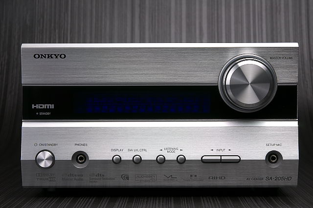 [AVレビュー] ONKYO AVセンター SA-205HD