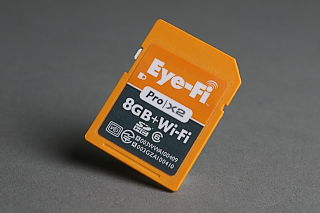 [撮影機材レビュー] Eye-Fi Pro X2