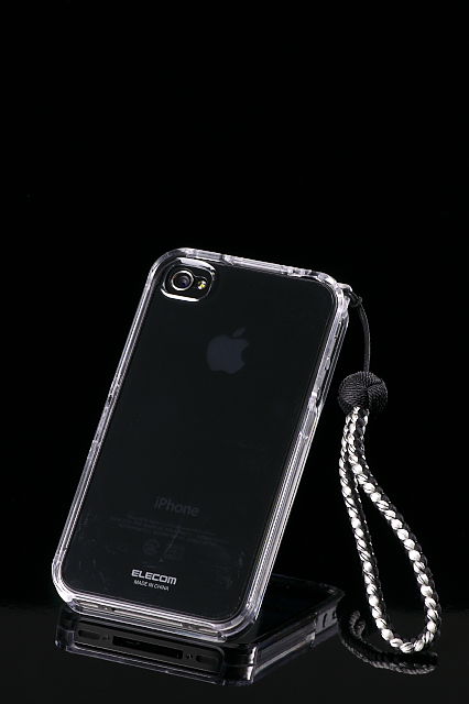 [ガジェットレビュー] ELECOM iPhone 4用ハードケース MPA-P10PCCR