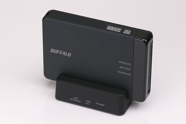 [ガジェットレビュー] BUFFALO DoCoMo用 ポータブルWi-Fiルータ DWR-PG