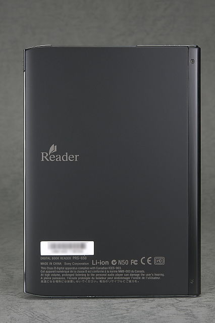 [ガジェットレビュー] SONY 電子書籍リーダー Reader PRS-650