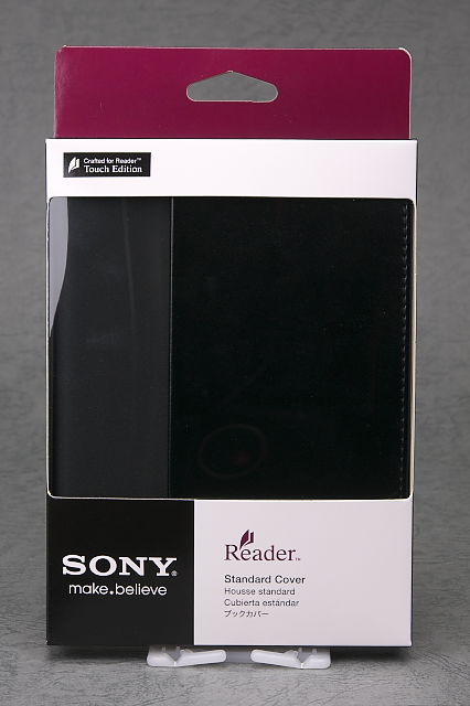 [ガジェットレビュー] Sony Reader PRS-650用ブックカバー PRSA-SC65 (B)ブラック