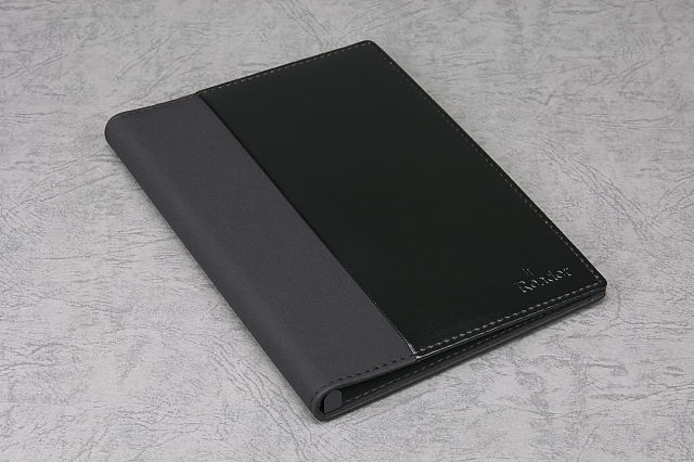 [ガジェットレビュー] Sony Reader PRS-650用ブックカバー PRSA-SC65 (B)ブラック