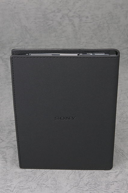 [ガジェットレビュー] Sony Reader PRS-650用ブックカバー PRSA-SC65 (B)ブラック