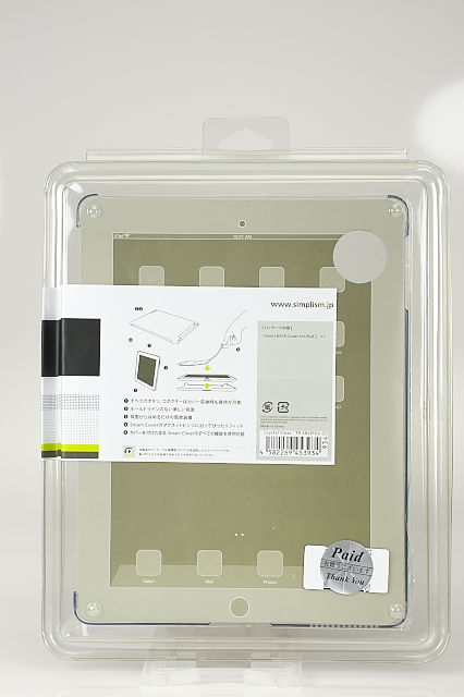 [ガジェットレビュー] Apple iPad 2，iPad Smart Cover，simplism スマートバックカバー